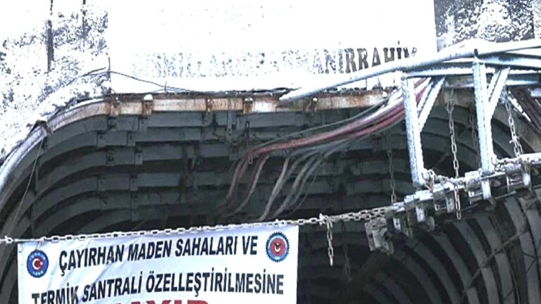 Çayırhan’da maden işçileri özelleştirmeye karşı bir kez daha direnişte!