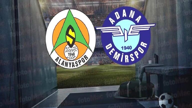 Corendon Alanyaspor-Adana Demirspor maçı CANLI İZLE | Trendyol Süper Lig CANLI MAÇ