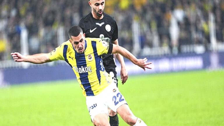 Fenerbahçe’de şok sakatlık! 2 hafta sahalardan uzak kalacak