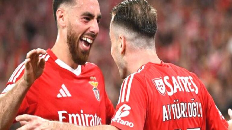 Kerem ve Orkun attı, Benfica adını son 16’ya yazdırdı