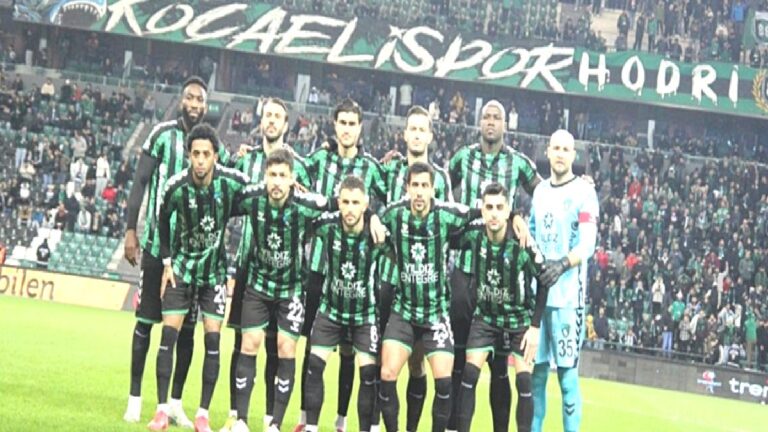 Lider Kocaelispor Şanlıurfa’ya hazır