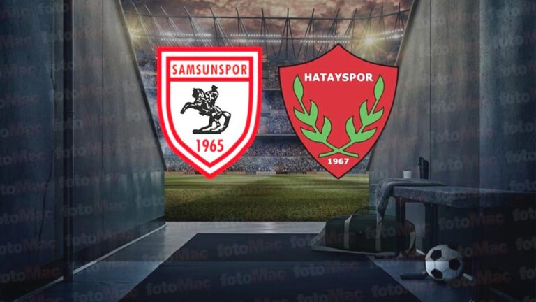 Reeder Samsunspor – Atakaş Hatayspor maçı ne zaman, saat kaçta ve hangi kanalda? (Trendyol Süper Lig)