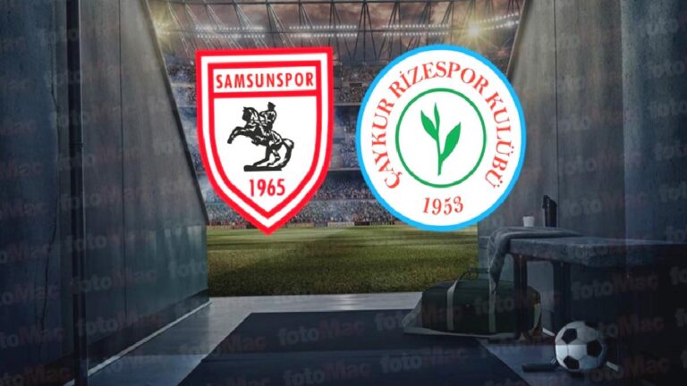 Reeder Samsunspor-Çaykur Rizespor maçı ne zaman, saat kaçta ve hangi kanalda? (Trendyol Süper Lig)