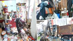 Temizliği 2 gün sürdü; Ordu’da bir evden kamyonlar dolusu çöp çıkarıldı