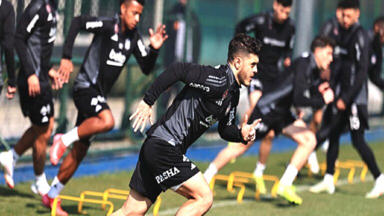 Beşiktaş Gaziantep FK maçı hazırlıklarını tamamladı
