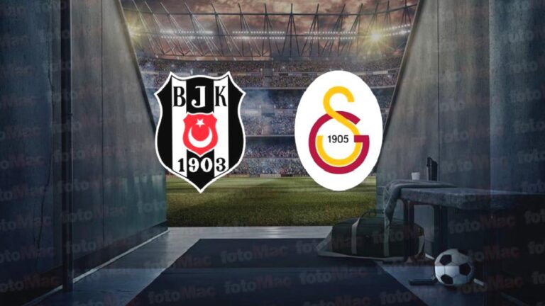 BJK-GS MAÇI CANLI İZLE | Beşiktaş-Galatasaray maçı saat kaçta ve hangi kanalda canlı yayınlanacak? (MUHTEMEL 11’ler)