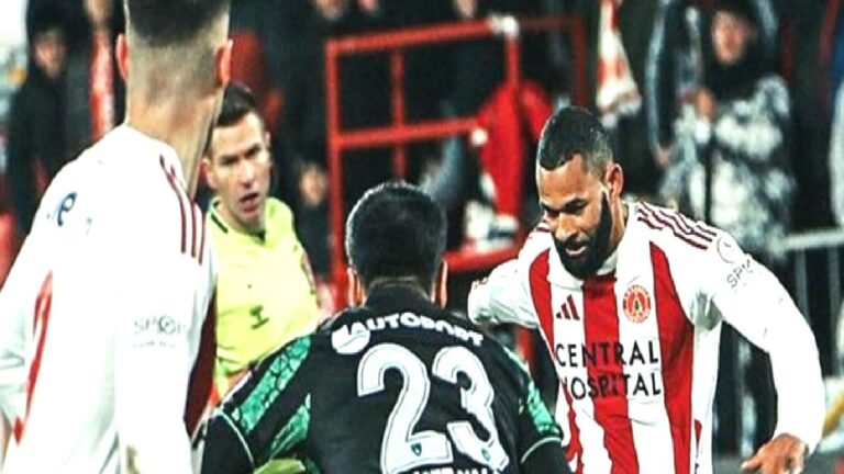 Central Hospital Ümraniyespor 1-1 Kocaelispor (MAÇ SONUCU ÖZET)