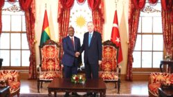 Cumhurbaşkanı Erdoğan, Gine Bissau Devlet Başkanı Embalo’yla İstanbul’da görüştü