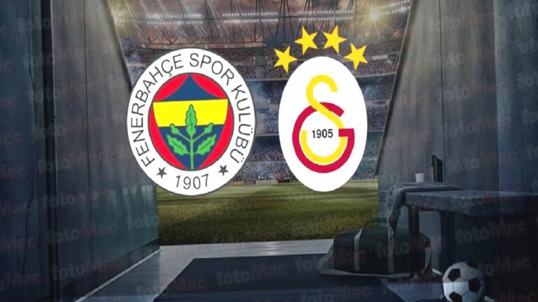 Fenerbahçe – Galatasaray maçı ne zaman, saat kaçta ve hangi kanalda? | Ziraat Türkiye Kupası