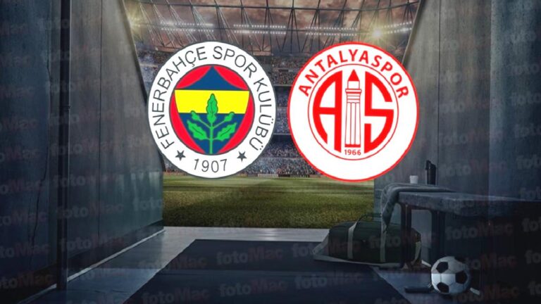 Fenerbahçe-Onvo Antalyaspor maçı ne zaman ve saat kaçta? Hangi kanalda canlı yayınlanacak? | Trendyol Süper Lig