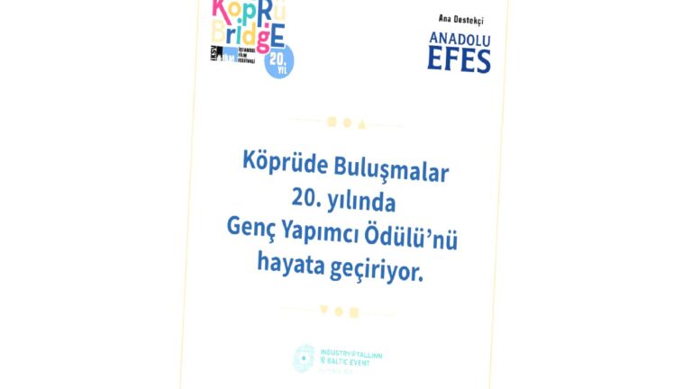 Köprüde Buluşmalar 20. yılında Genç Yapımcı Ödülü’nü hayata geçiriyor