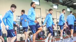 Trabzonspor salonda çalıştı