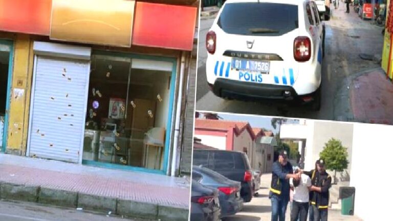 Cinayetle biten kavgayı ayırmadığı gerekçesiyle dükkanına 57 el ateş edildi