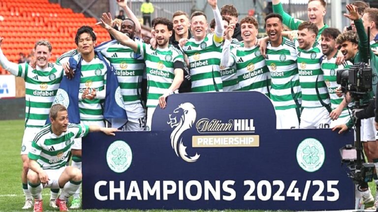 Dundee United 0-5 Celtic (MAÇ SONUCU ÖZET) | İskoçya Premiership’de şampiyon üst üste 4. kez Celtic!