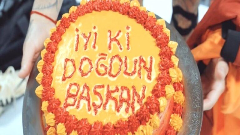 Galatasaray’dan Ali Koç’a doğum günü pastası göndermesi!