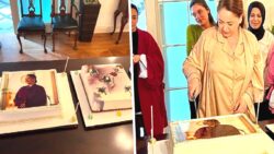 Kızılcık Şerbeti’nin ‘Pembe’si veda pastası kesti