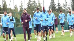 Trabzonspor’da Göztepe maçı hazırlıkları sürüyor