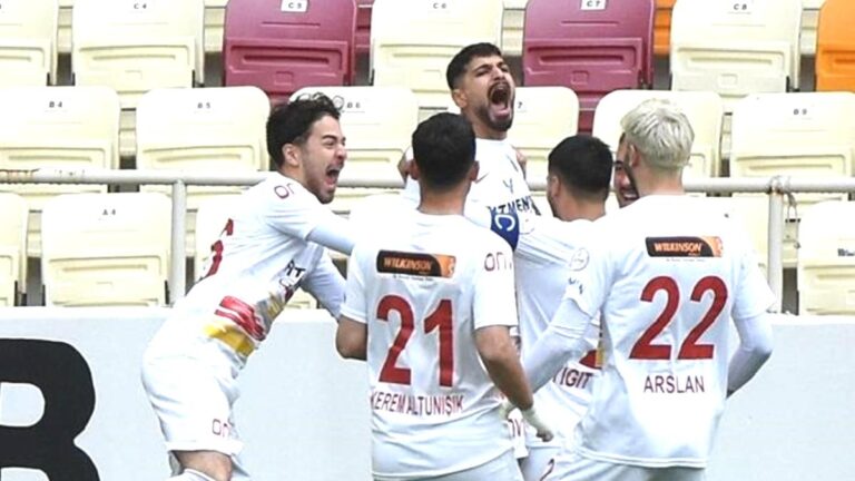 Yeni Malatyaspor 1-3 Bandırmaspor (MAÇ SONUCU ÖZET)