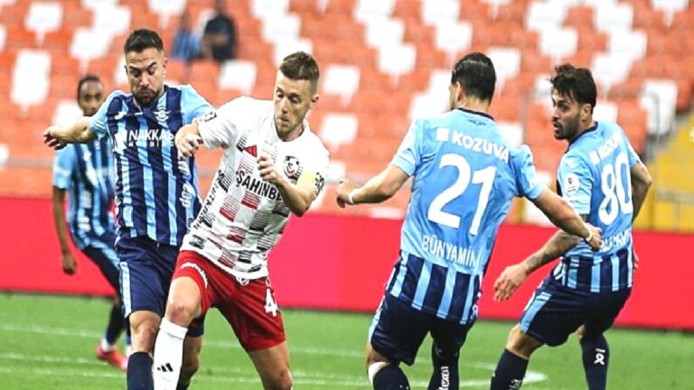 Adana Demirspor 2-2 Gaziantep FK | MAÇ SONUCU – ÖZET