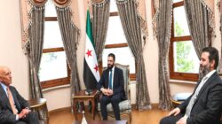 Ahmet Şara, İstanbul’da ABD’nin Ankara Büyükelçisi Barrack ile görüştü