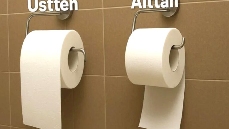 Basit bir tercih, derin bir ipucu; Tuvalet kağıdını nasıl astığınız karakterinizi gösteriyor!