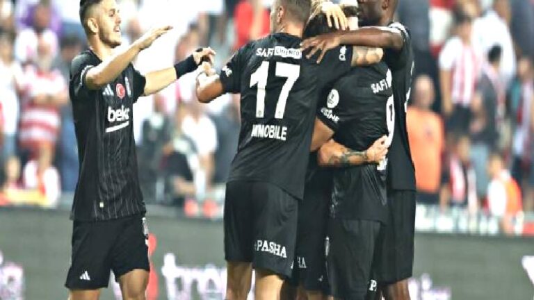 Beşiktaş’ın Adana Demirspor maçı ilk 11’i belli oldu