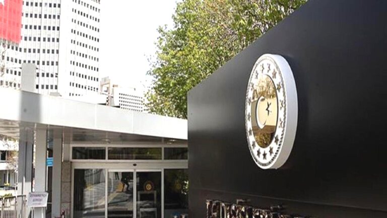 Dışişleri Bakanlığı’ndan İsrail’in Gazze’deki saldırılarına tepki