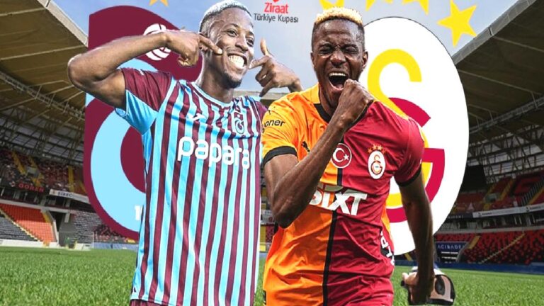 TS-GS CANLI İZLE | Trabzonspor-Galatasaray maçı saat kaçta ve hangi kanalda? (Ziraat Türkiye Kupası Final Maçı)