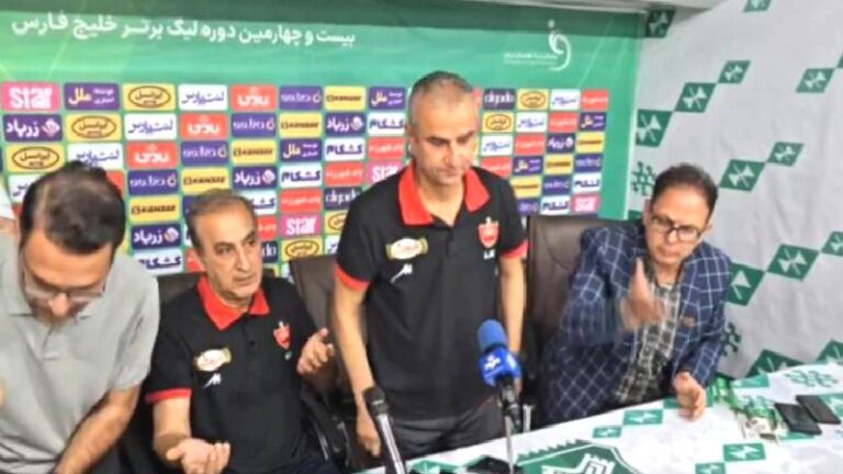 Yumruklu saldırı sonrası İran’da ortalık karıştı; İsmail Kartal basın toplantısını terk etti