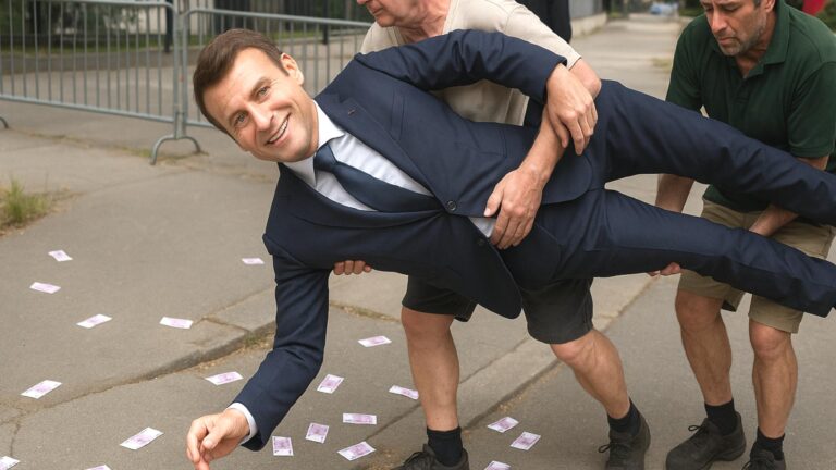 Macron’un balmumu heykeli sergilendiği müzeden çalındı