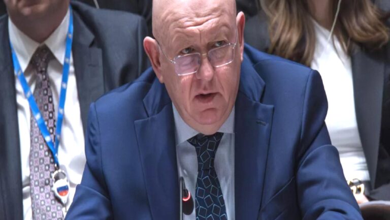 Nebenzya: BM Güvenlik Konseyi’ndeki Gazze oylaması kimin barış isteyip istemediğini gösterdi