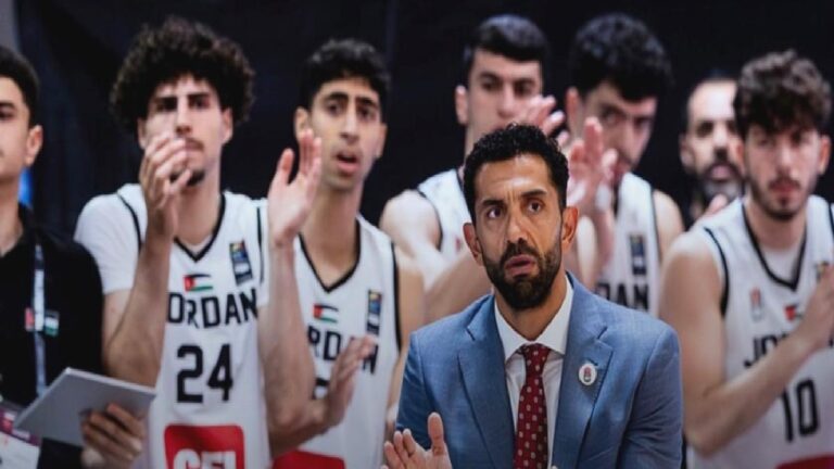 Ürdün 19 Yaş Altı Milli Basketbol Takımı’ndan anlamlı protesto!