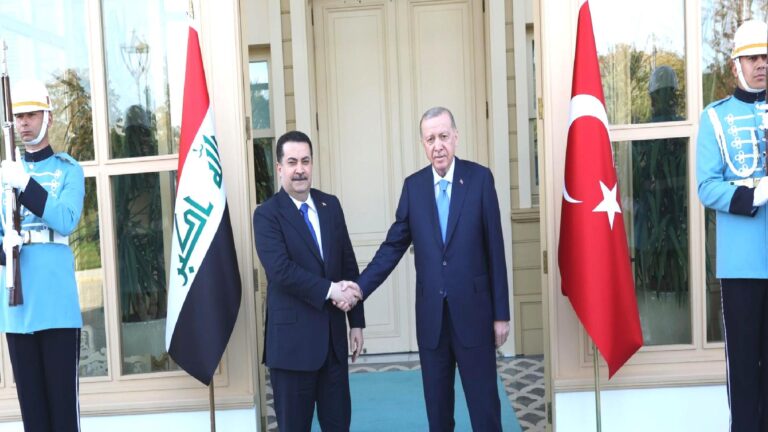 Cumhurbaşkanı Erdoğan, Irak Başbakanı Sudani ile görüştü