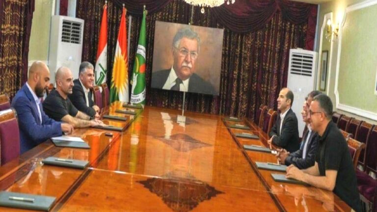 DEM Parti heyetinden Bafil Talabani’ye ziyaret