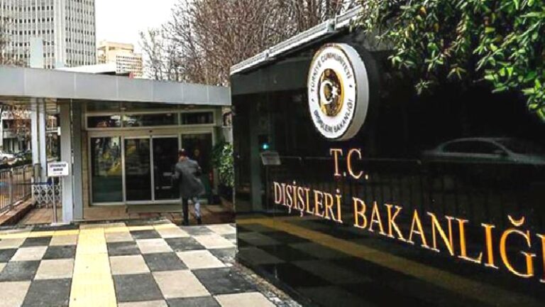 Dışişleri Bakanlığı’ndan ABD’ye taziye mesajı