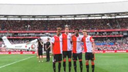 Feyenoord’dan eşi benzeri olmayan transfer gösterisi: Helikopterle sahaya indiler