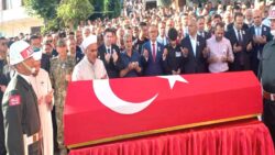 Metan gazı zehirlenmesi sonucunda şehit düşen Mahsun Yeşildemir ve Abdurrahman Akdoğan son yolculuklarına uğurlandı