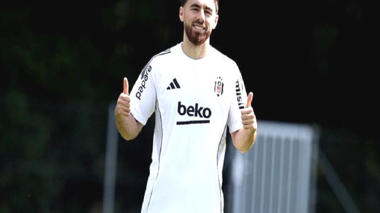 Orkun Kökçü Beşiktaş’ta ilk idmanına çıktı