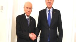 TBMM Başkanı Numan Kurtulmuş, MHP Genel Başkanı Bahçeli’yi ziyaret etti