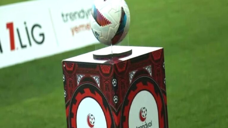 Trendyol 1. Lig’de yeni sezonun fikstürü çekildi!