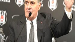 Beşiktaş Başkanı Serdal Adalı görüşme için TFF binasına geldi