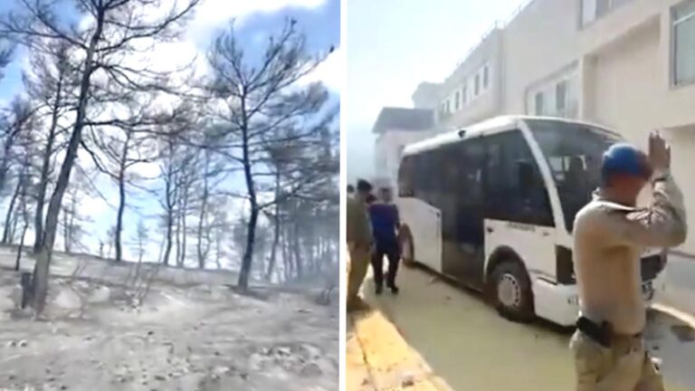 Çanakkale Belediyesi: Yangından etkilenen Özel Koruhan Yaşlı Bakım Merkezi tahliye edildi