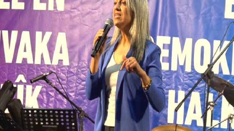 DBP Eş Genel Başkanı Uçar: Bu ülke HTŞ ile sınır komşusu olmayı kabul ediyor, Kürt halkıyla niye sınır komşusu olamıyor?