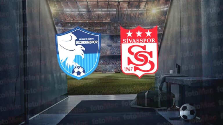 Erzurumspor FK – Sivasspor maçı ne zaman, saat kaçta, hangi kanalda? Trendyol 1. Lig