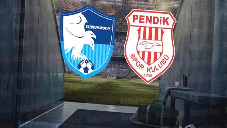 Erzurumspor-Pendikspor maçı canlı izle | Erzurumspor-Atko Grup Pendikspor maçı ne zaman, saat kaçta ve hangi kanalda?