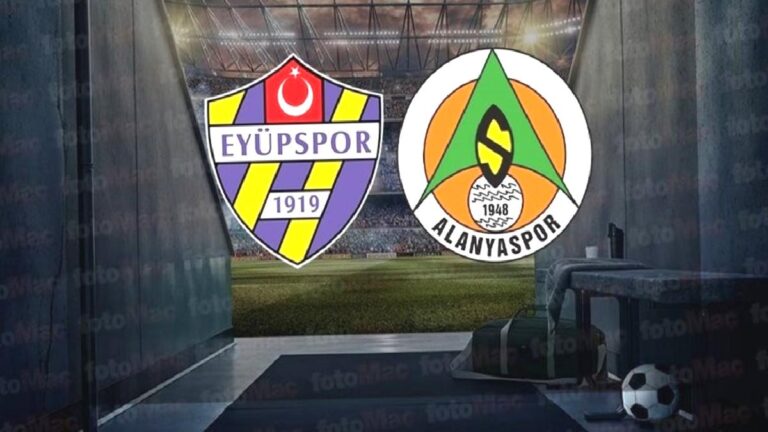 İkas Eyüpspor – Corendon Alanyaspor maçı CANLI | Trendyol Süper Lig