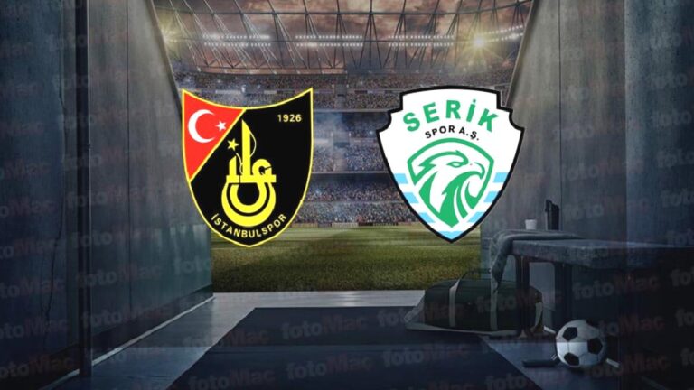 İstanbulspor – Serik Spor maçı ne zaman, saat kaçta, hangi kanalda? Trendyol 1. Lig