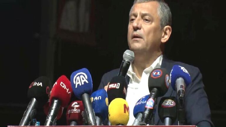 Özgür Özel: Bir çözüm gelecekse bir siyasi partinin lütfuyla değil; bu milletin barışa olan, kardeşliğe olan inancıyla gelecektir
