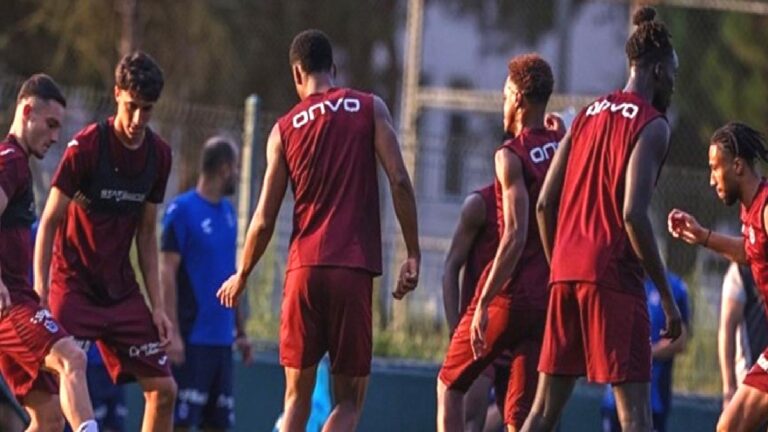Trabzonspor Antalyaspor maçının hazırlıklarını sürdürdü