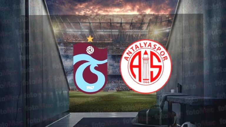 Trabzonspor – Hesap.com Antalyaspor maçı CANLI | Trendyol Süper Lig